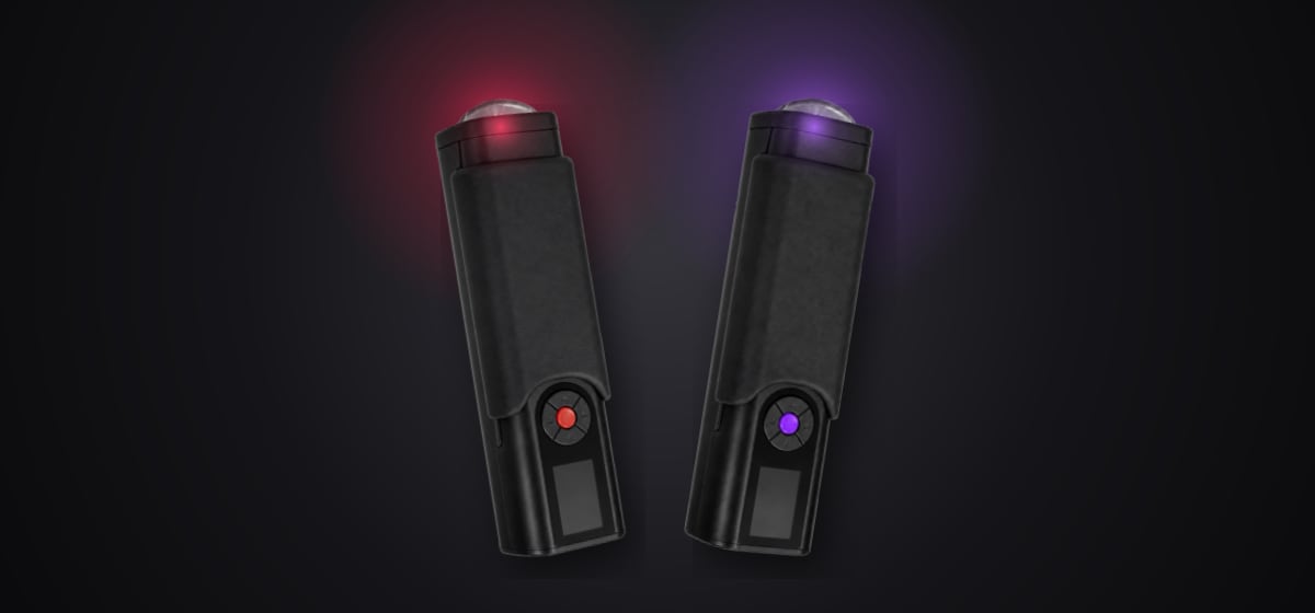 Limitless lasers: Red & Infrared and Infrared & Violet